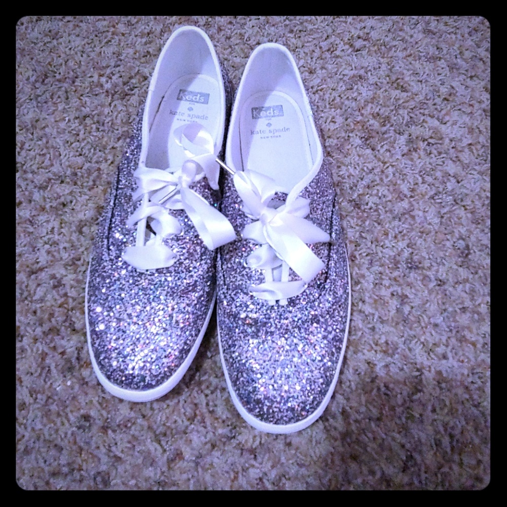 Kate Spade Glitter Keds
